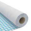 Self-adhesive Furniture Film White Wood 196.9"x35.4" PVC