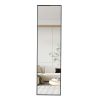Aluminium alloy Metal Frame Wall Mounted Full Body Mirror ,Bathroom Vanity Mirror, Bedroom Home Porch, Decorative Mirror, Clothing Store, Floor Mounte